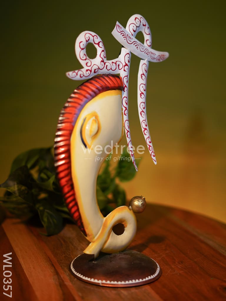 Metal Shri Ganesha Decor - Wl0357 Showpiece