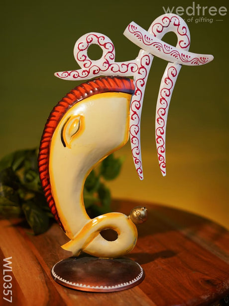 Metal Shri Ganesha Decor - Wl0357 Showpiece