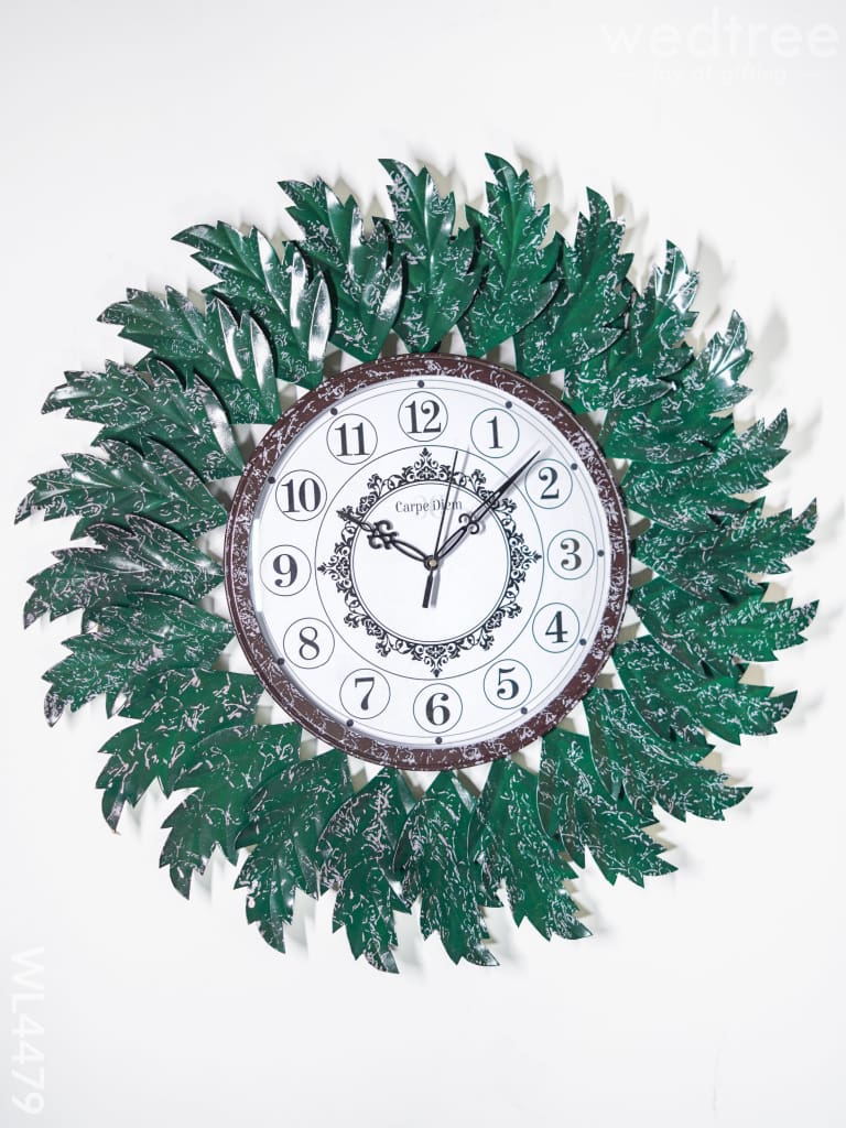 Metal Wall Decor - Designer Clock Wl4479 Clocks