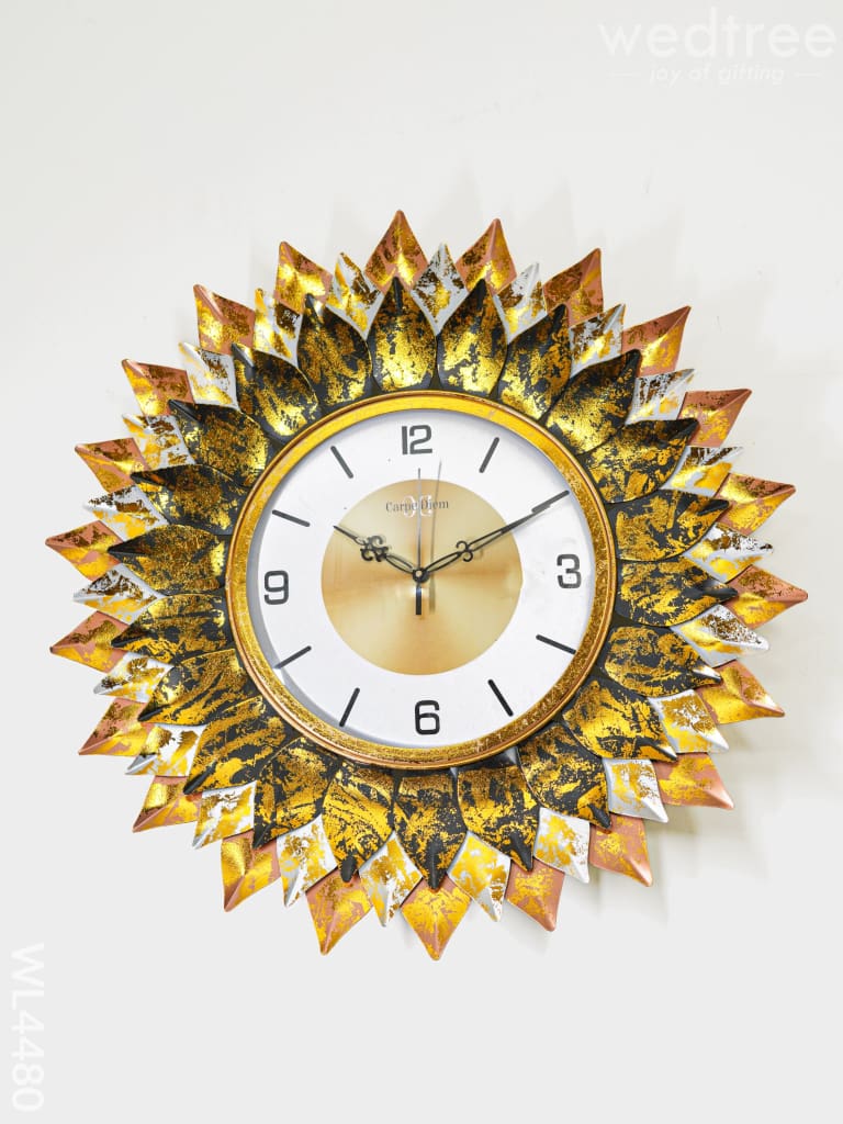 Metal Wall Decor - Designer Clock Wl4480 Clocks