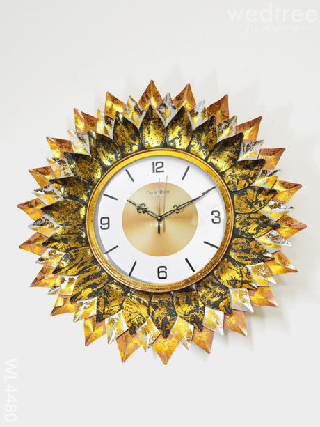 Metal Wall Decor - Designer Clock Wl4480 Clocks