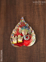 Metal Wall Hanging Ganesha - Wbg0798 Home Decors