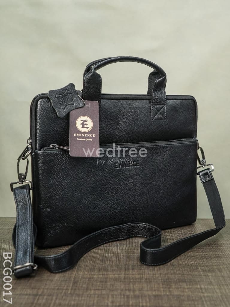 Metro Style Laptop Bag - Black Bcg0017 Branding