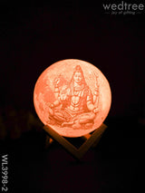 Moon Lamp With Stand & Usb - Wl3998 Shivan Personalised Gifts