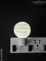 Moon Socket Lamp With Personalised Engraving - Wl3999 Corporate Gifts