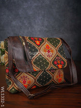 Multi-Color Fabric & Leather Sling Bag - Wl1332-1 Bags