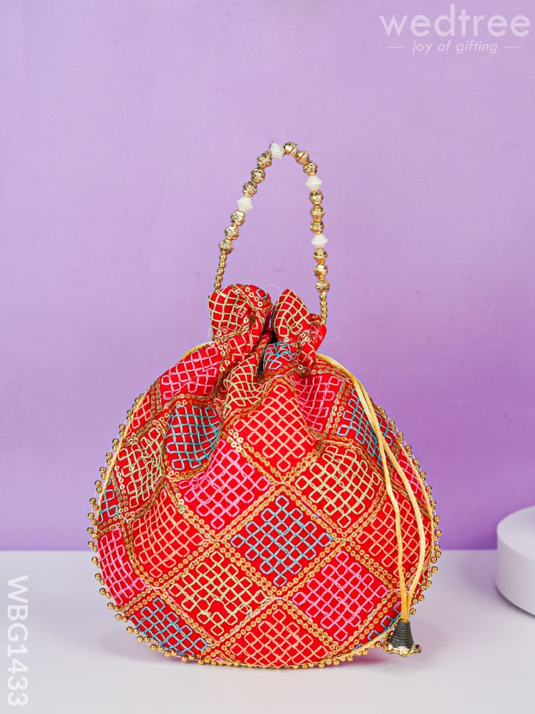 Multi Color - Potli Bags Wbg1433 Designer Potlis