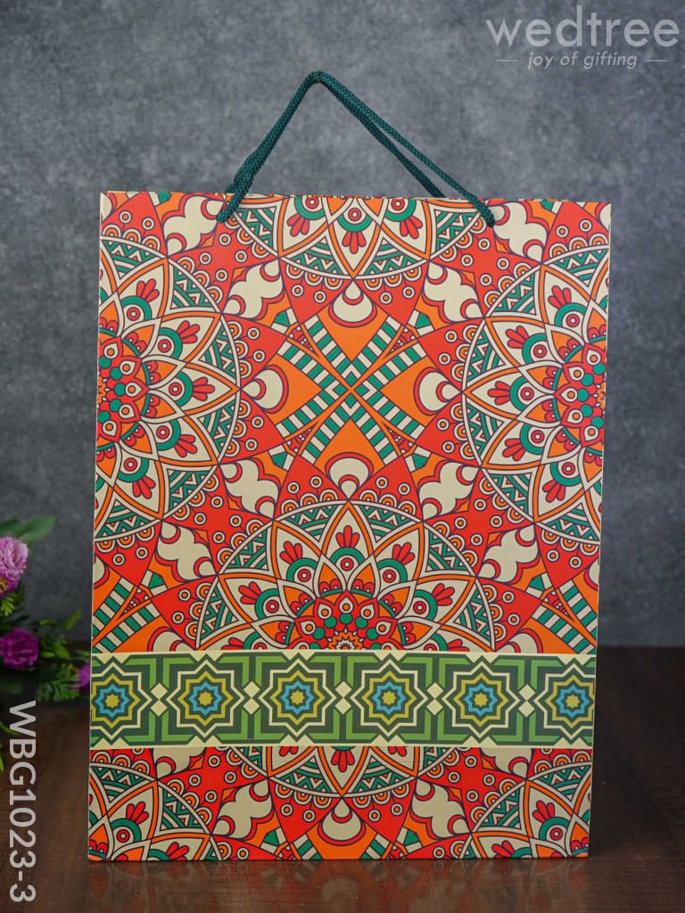 Multi Design Paper Bag - Wbg1023-3 Bags