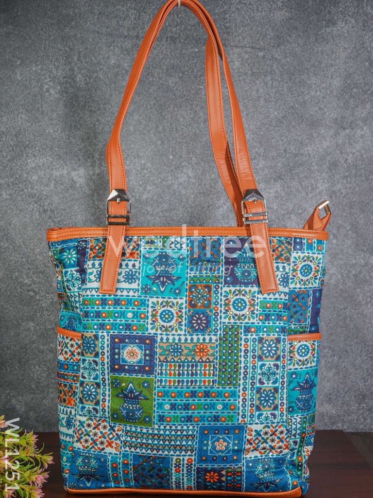 Multi Designed Hand Bag - Wl1251 Printed Fabric Bags