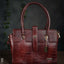 Leather Bag With Flip Lock - Wl1630 Maroon Handbags