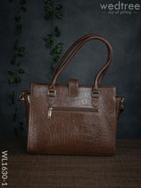 Leather Bag With Flip Lock - Wl1630 Handbags