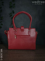 Leather Bag With Flip Lock - Wl1630 Handbags