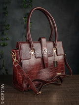 Leather Bag With Flip Lock - Wl1630 Handbags