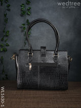 Leather Bag With Flip Lock - Wl1630 Handbags