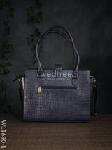 Leather Bag With Flip Lock - Wl1630 Handbags