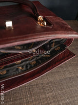 Leather Bag With Flip Lock - Wl1630 Handbags