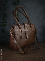 Leather Bag With Flip Lock - Wl1630 Handbags