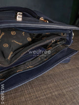 Leather Bag With Flip Lock - Wl1630 Handbags