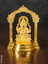 Murthi - Ganesha In Frame Small W0632 Divine Figurines