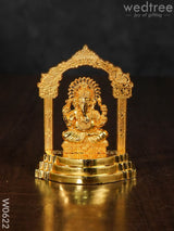 Murthi - Ganesha In Frame W0622 Divine Figurines