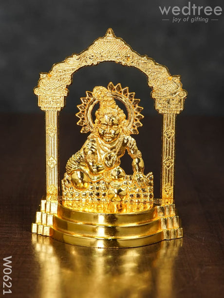 Murthi - Laddu Gopal In Frame W0621 Divine Figurines