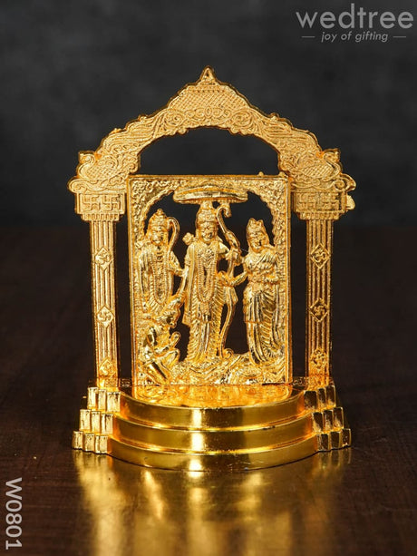 Murthi - Ram Darbar In Frame Medium W0801 Divine Figurines