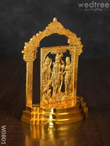 Murthi - Ram Darbar In Frame Medium W0801 Divine Figurines