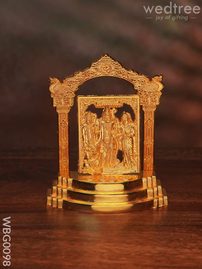 Murthi - Ram Darbar -Small Wbg0098 Divine Return Gifts