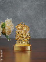 Murthi - Shiv Parivar Gold Finish Wbg1121 Divine Figurines