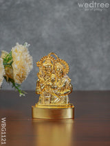 Murthi - Shiv Parivar Gold Finish Wbg1121 Divine Figurines