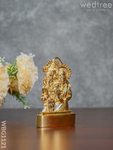 Murthi - Shiv Parivar Gold Finish Wbg1121 Divine Figurines