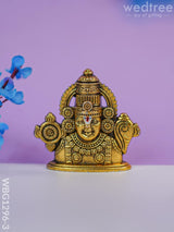 Zinc Alloy Balaji Idol - Wbg1296 Gold Antique Murti Rg