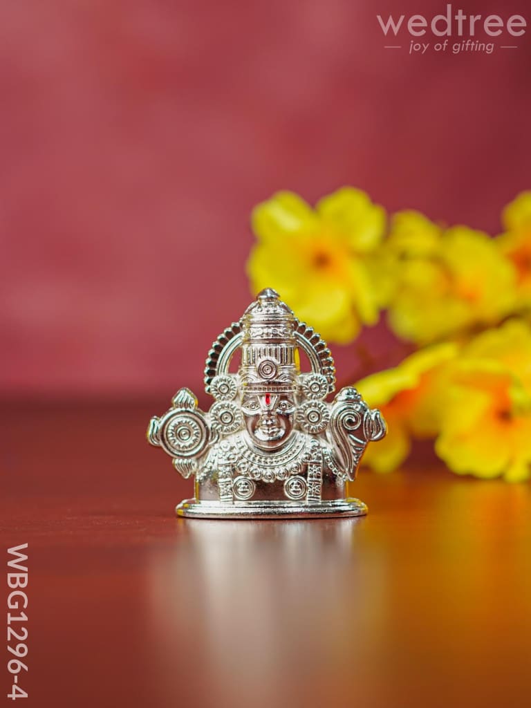 Zinc Alloy Balaji Idol - Wbg1296 Silver Antique Murti Rg