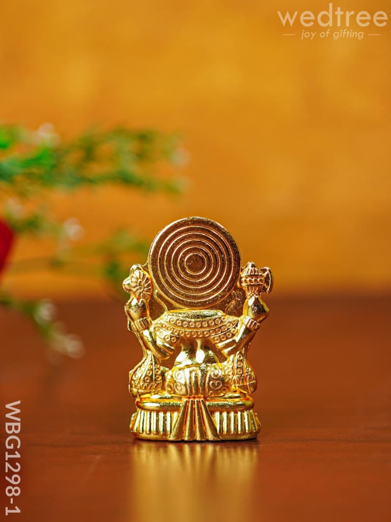 Zinc Alloy Ganesha Idol - Wbg1298 Divine Figurines