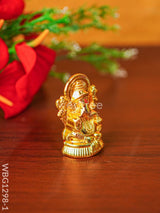 Zinc Alloy Ganesha Idol - Wbg1298 Divine Figurines