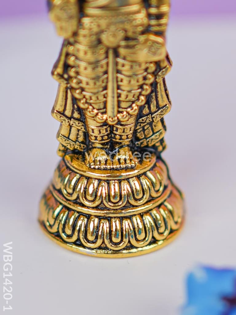 Zinc Alloy Gold Antique Tirupati Balaji Idol - Wbg1420 Murti Rg