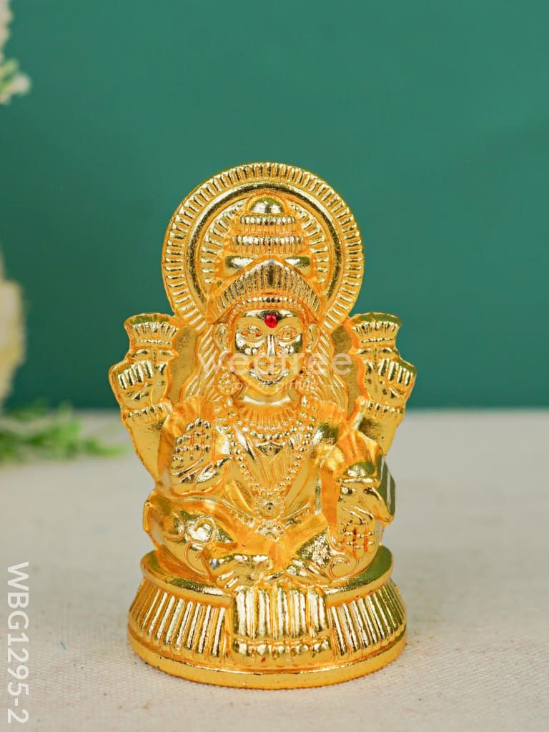 Zinc Alloy Lakshmi Idol - Wbg1295 Gold Finish Murti Rg