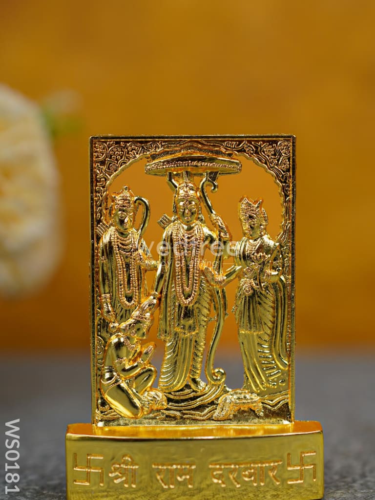 Murti - Ram Darbar Gold Finish Ws0181 Mutri Rg