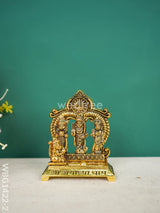 Zinc Alloy Ram Darbar - Wbg1422 Gold Antique Murti Rg