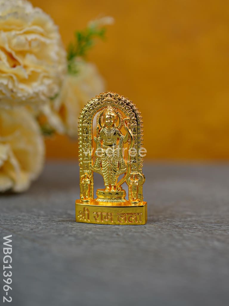 Murti - Ram Lalla Gold Finish Wbg1396 Medium Rg