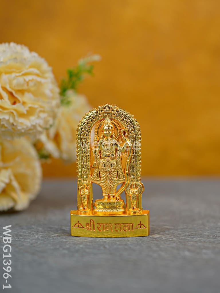 Murti - Ram Lalla Gold Finish Wbg1396 Small Rg