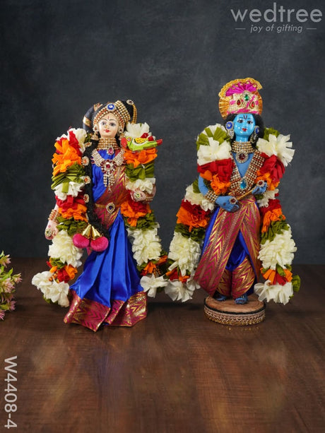 Nalangu Doll - Andal Krishna -15 Inch W4408-4 Wedding Essentials