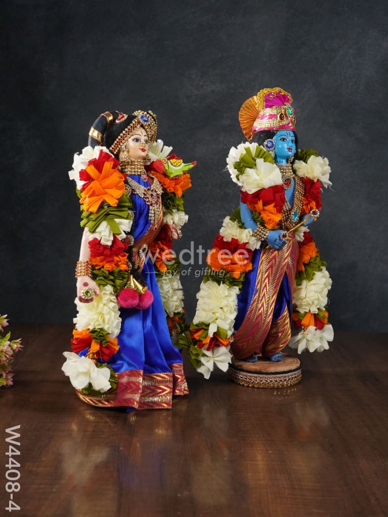 Nalangu Doll - Andal Krishna -15 Inch W4408-4 Wedding Essentials