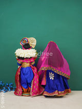 Nalangu Doll - Radhe Krishna 15 Inch W4408-5 Wedding Essentials