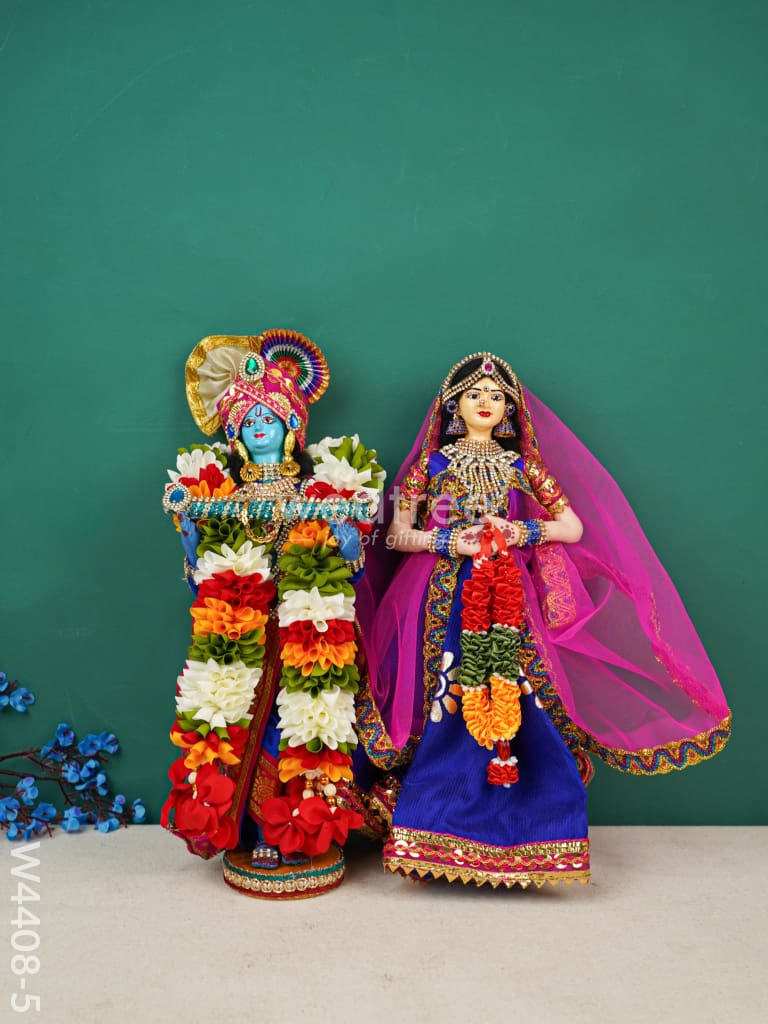 Nalangu Doll - Radhe Krishna 15 Inch W4408-5 Wedding Essentials