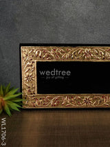 Antique Name Plate - Hand Painted 6X12 Black Wl1706-3 Portraits