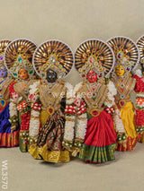 Nava Durga Doll - Set Of 9 Wl3570 Dolls