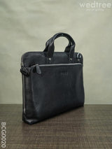 Nickle Chain Laptop Bag - Black Bcg0020 Branding