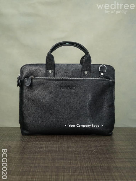 Nickle Chain Laptop Bag - Black Bcg0020 Branding