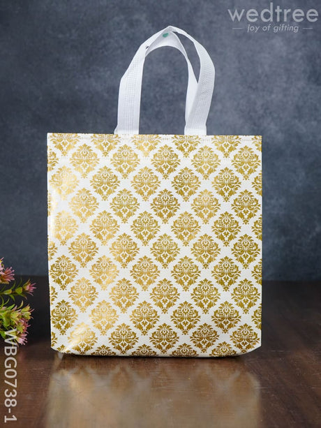 Non Woven Floral Printed Bag - Wbg0738 Shopping Bags